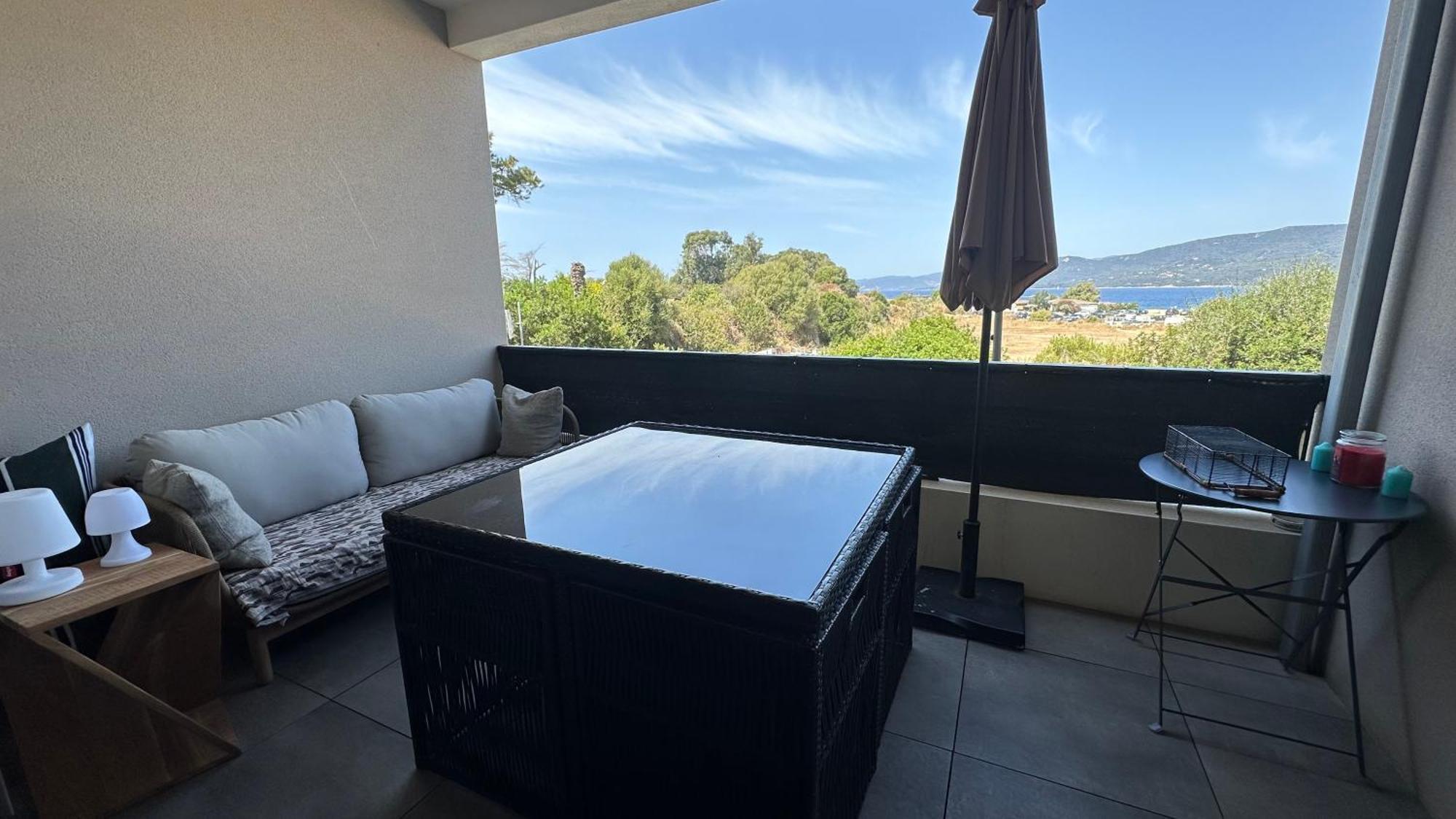Studio T1 Bis Vue Mer Propriano Propriano  Extérieur photo