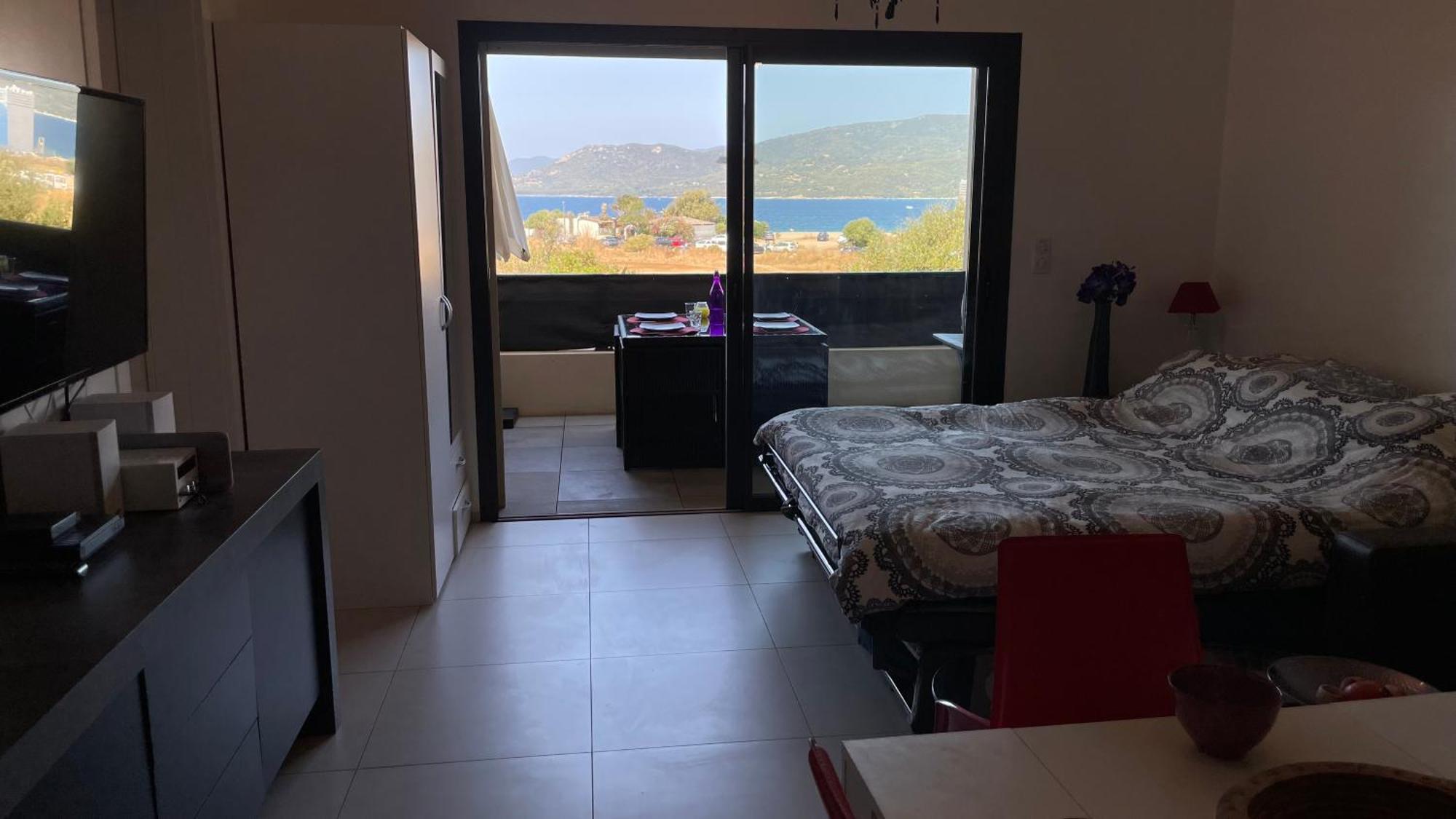 Studio T1 Bis Vue Mer Propriano Propriano  Extérieur photo